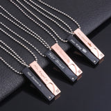 Colar Casal Namoro e Compromisso