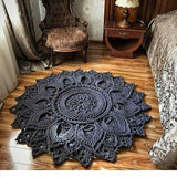 Tapete Mandala Russo de Crochê