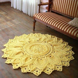 Tapete Mandala Russo de Crochê