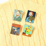 Pin Broche Boton Pinturas de Van Gogh