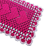 Tapete de Porta Retangular Coração