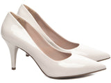 Sapato Scarpin Salto Fino Médio Verniz 8000-02