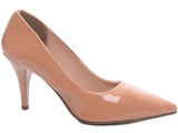 Sapato Scarpin Salto Fino Médio Verniz 8000-02