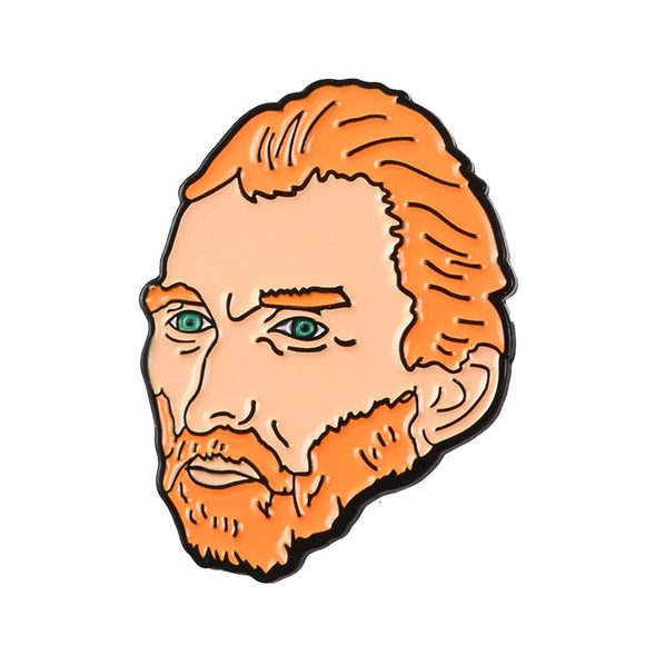 Pin Broche Boton Vincent Van Gogh