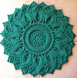 Tapete Mandala Russo de Crochê