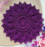 Tapete Mandala Russo de Crochê