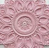 Tapete Mandala Russo de Crochê