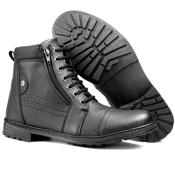 Bota Coturno Casual Cano Médio 580