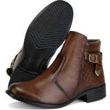 Bota Coturno Casual Cano Curto 207