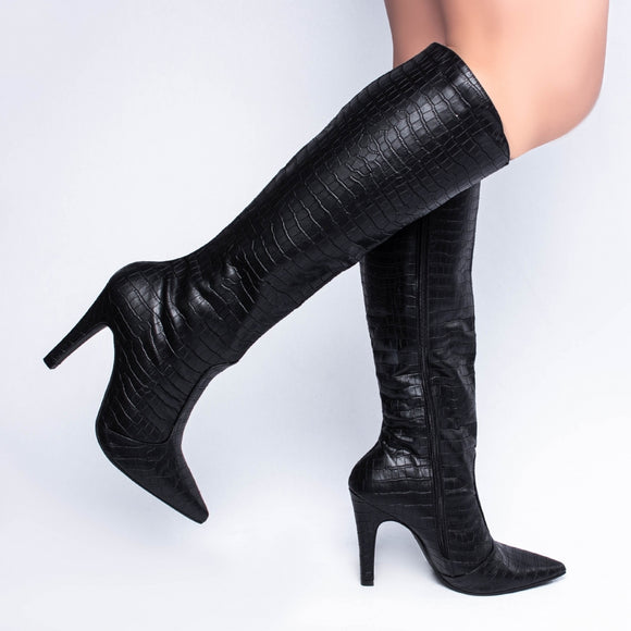 Bota Bico Fino Feminina 65044
