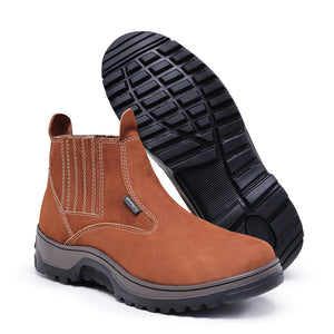 Bota Botina Masculina Couro Legítimo 500