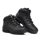 Bota Coturno Motociclista Militar Couro Legítimo 990