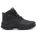 Bota Coturno Militar Couro Legítimo 970